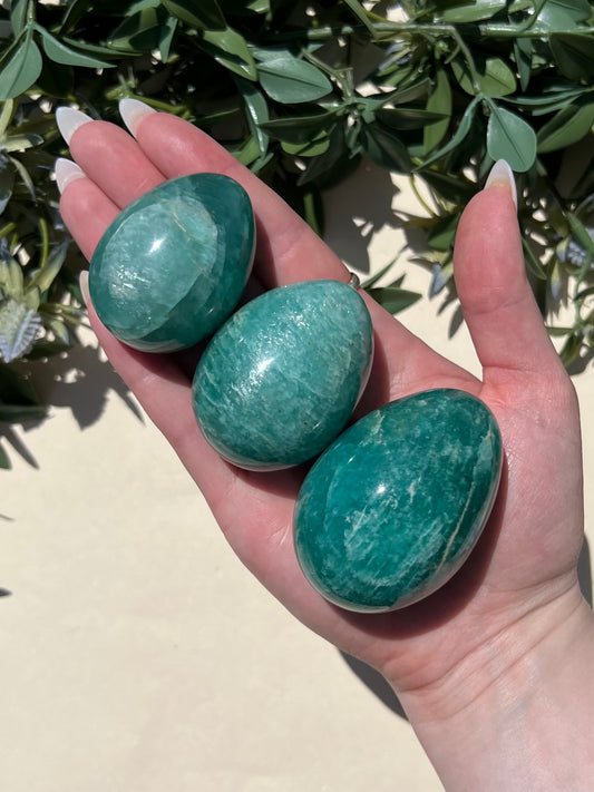 Amazonite Eggs (6AA-8AC)