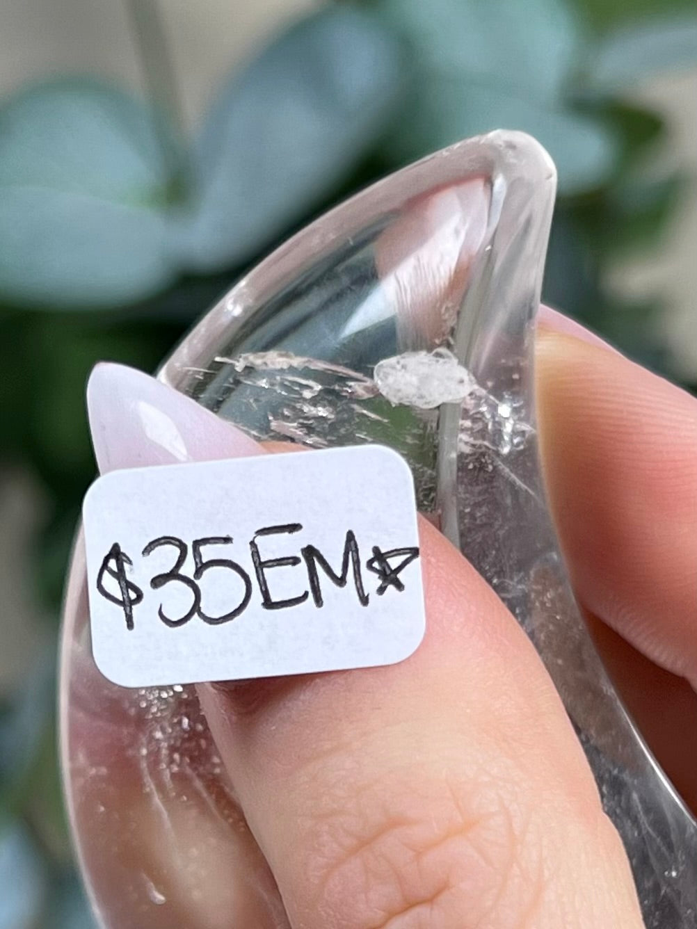 Clear Quartz Standing Moons (35EM, 36ER)