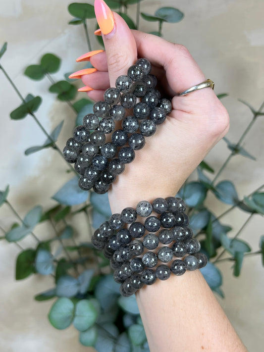 Mica in Quartz Bracelets