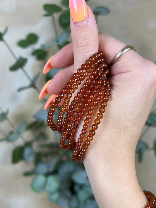 Hessonite Garnet Bracelets