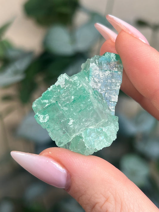 Green Halite with Display Block (80KD)