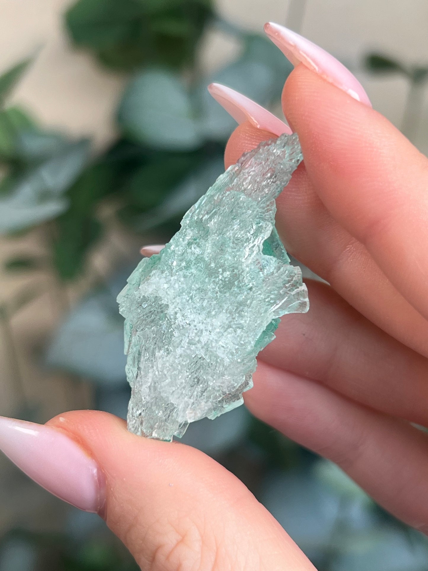 Green Halite with Display Block (70KF)