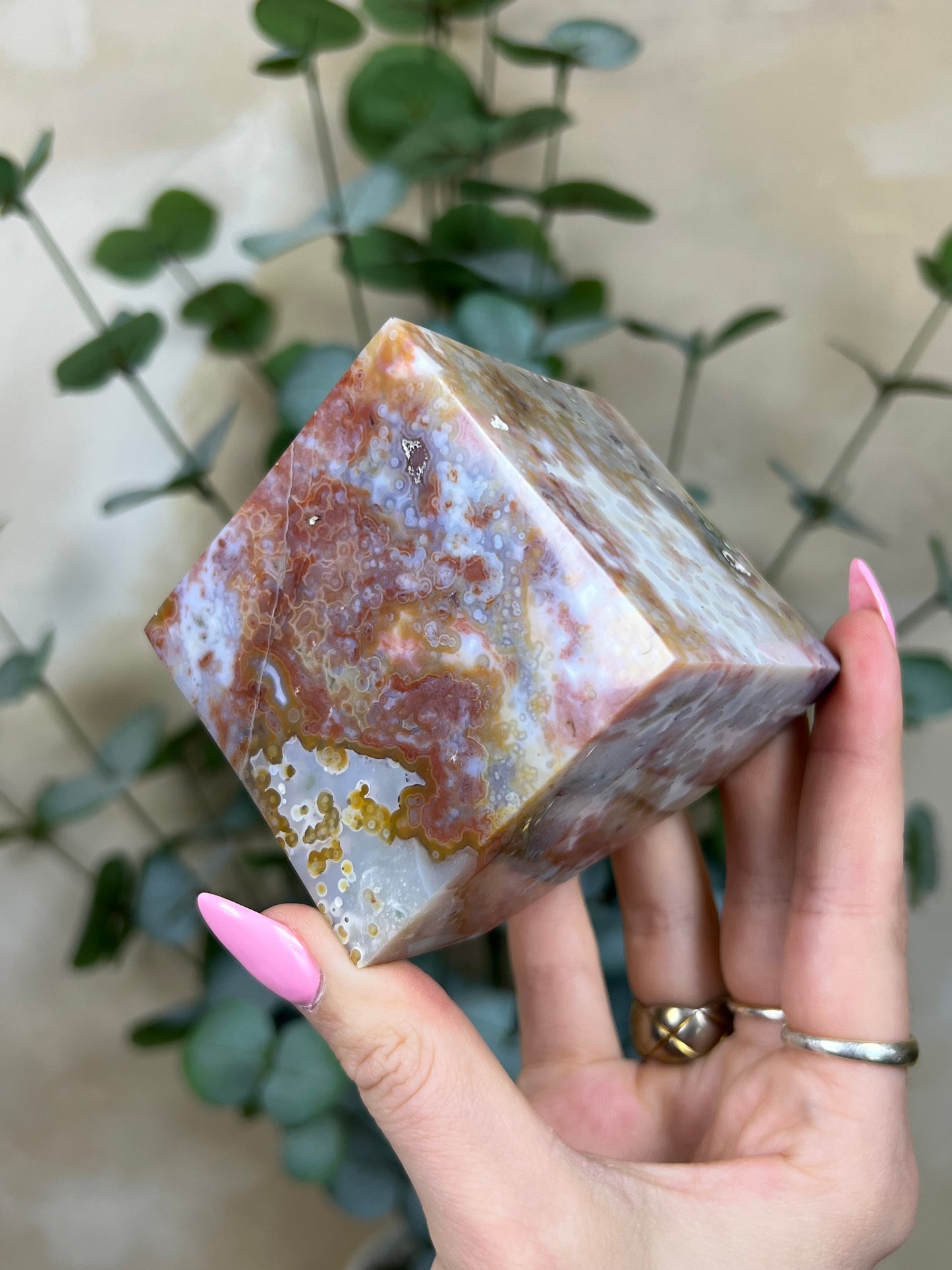 Sea Jasper Cube (52AD)