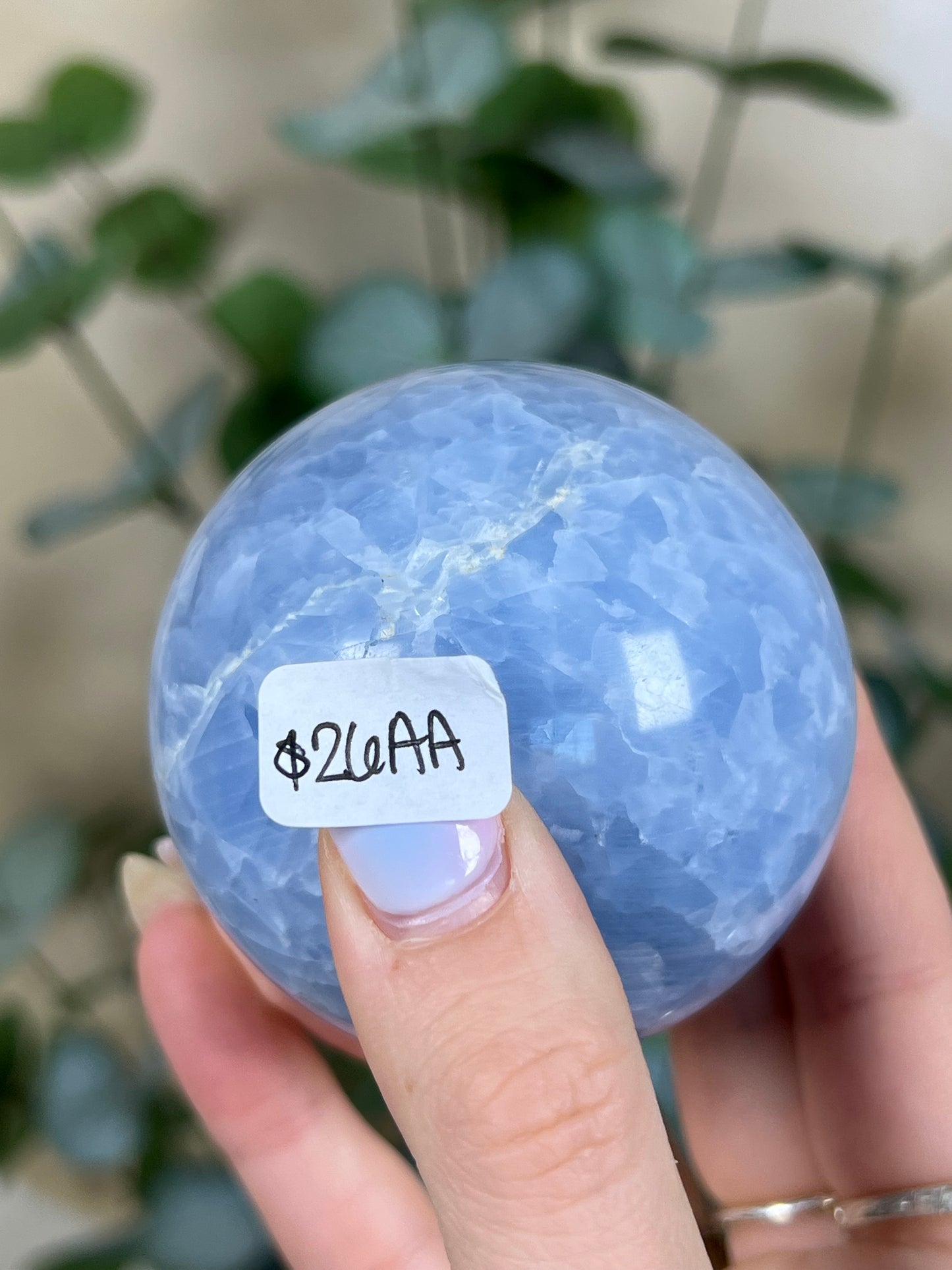 Blue Calcite Spheres (3 options)