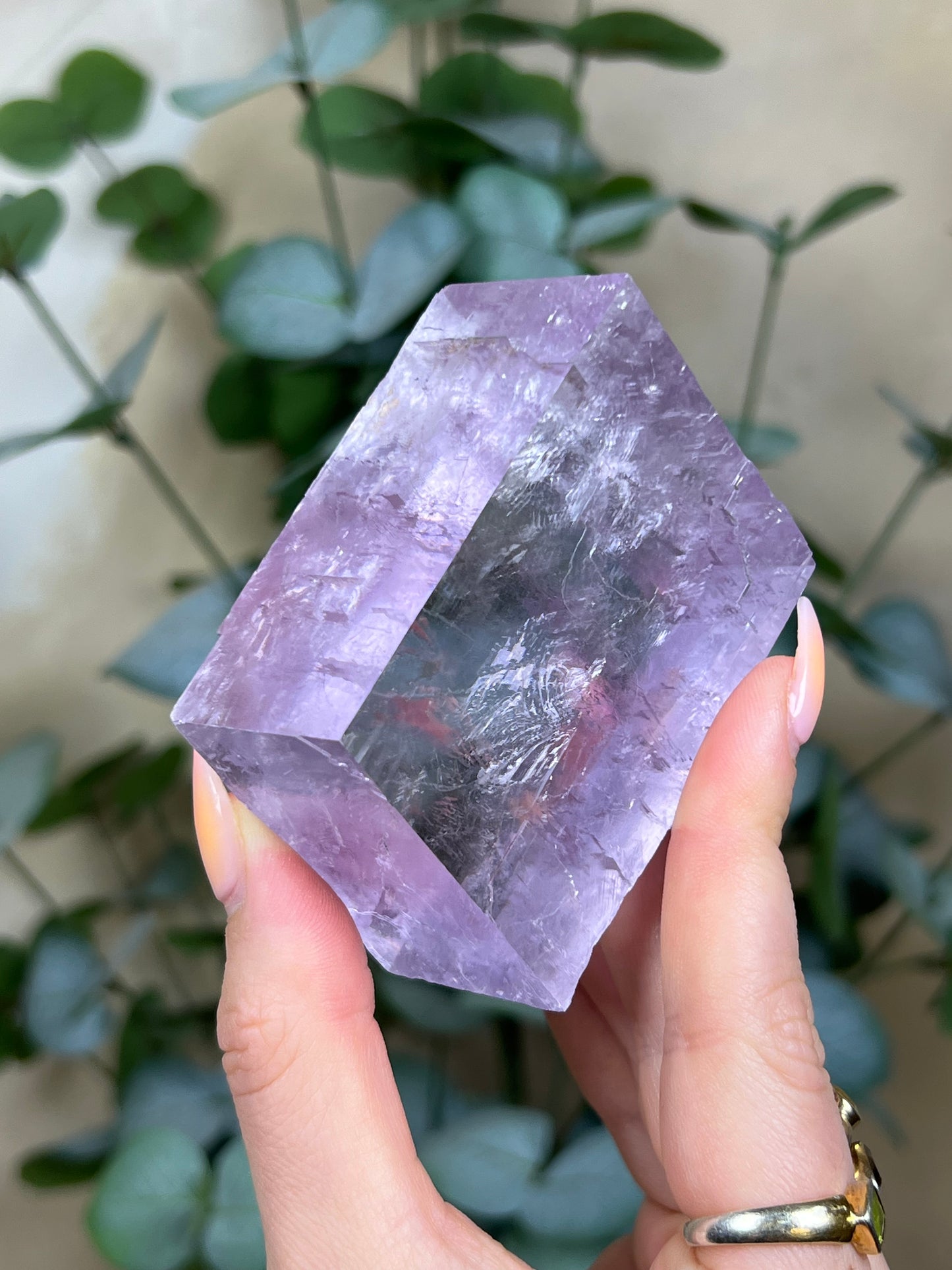 Purple Optical Calcite (123AA)