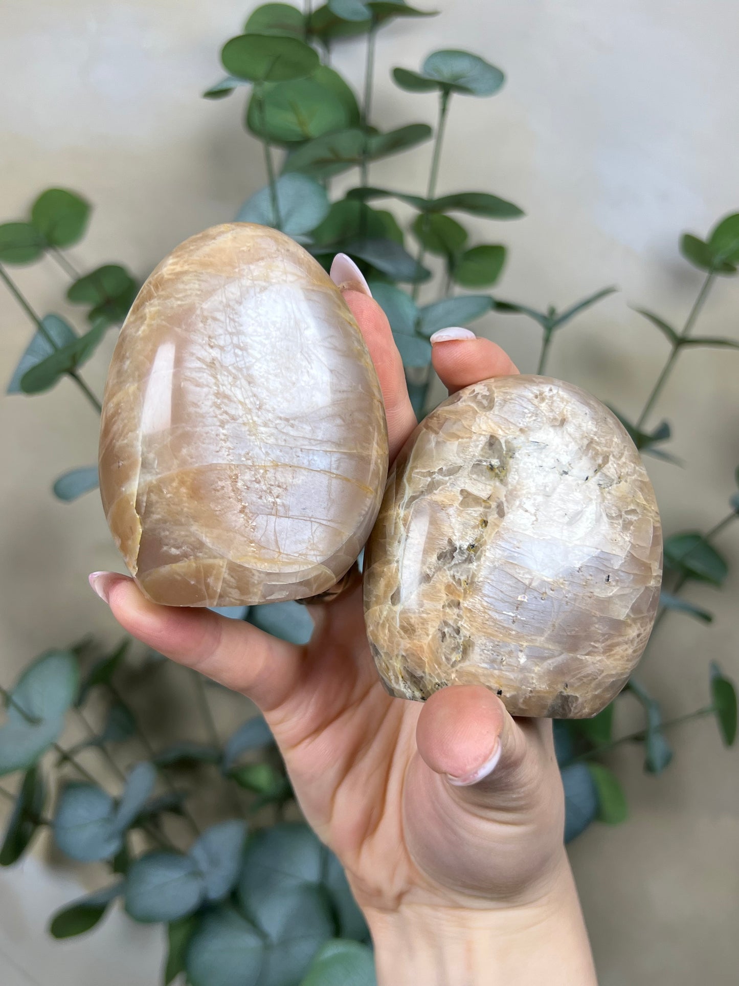 Peach Moonstone Freeforms (20HB, 26GC)