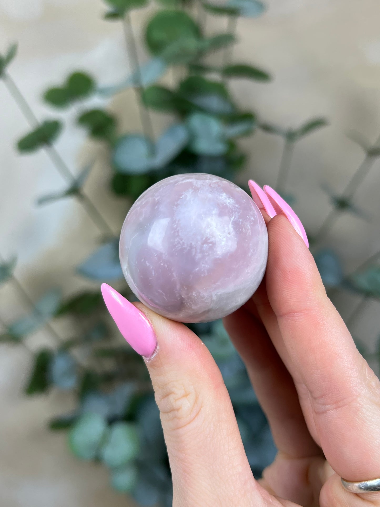 Pink Opal Sphere (19AL)