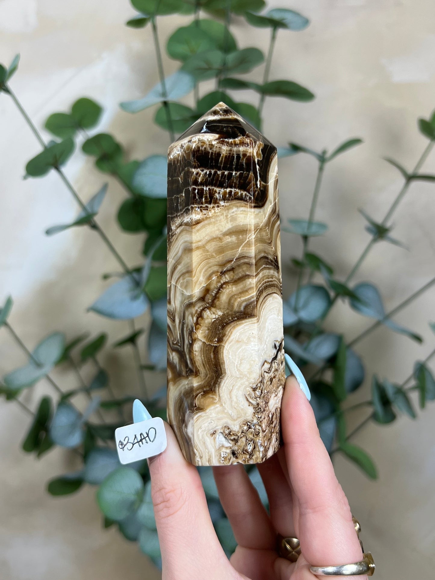 Chocolate Calcite Towers (3 options)