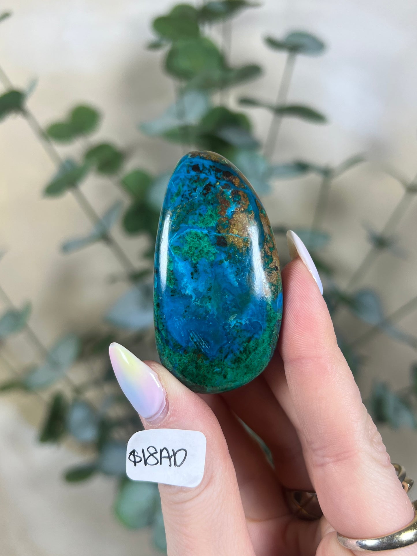 Malachite Chrysocolla Freeforms (18AD-37AA)