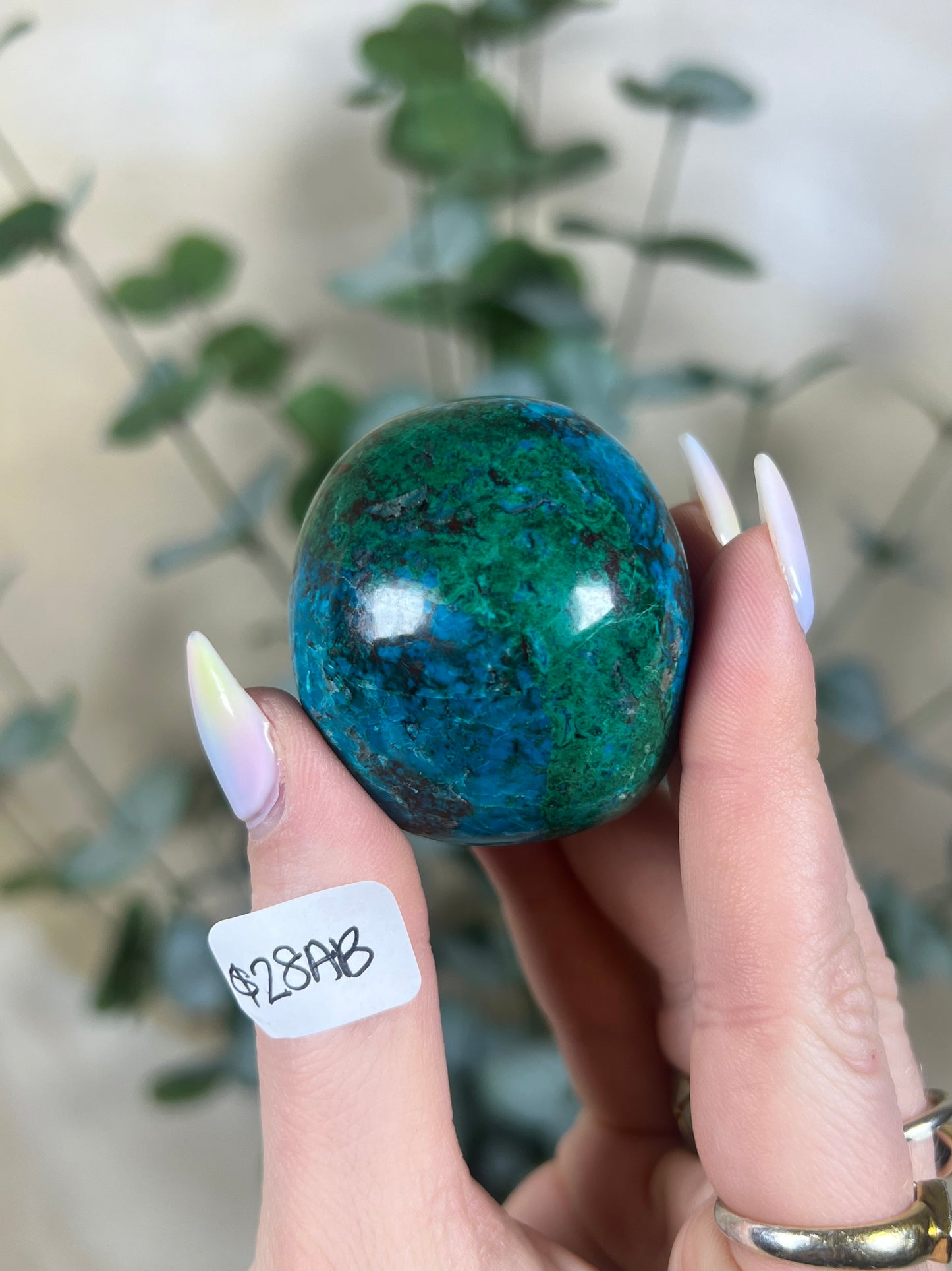 Malachite Chrysocolla Freeforms (18AD-37AA)