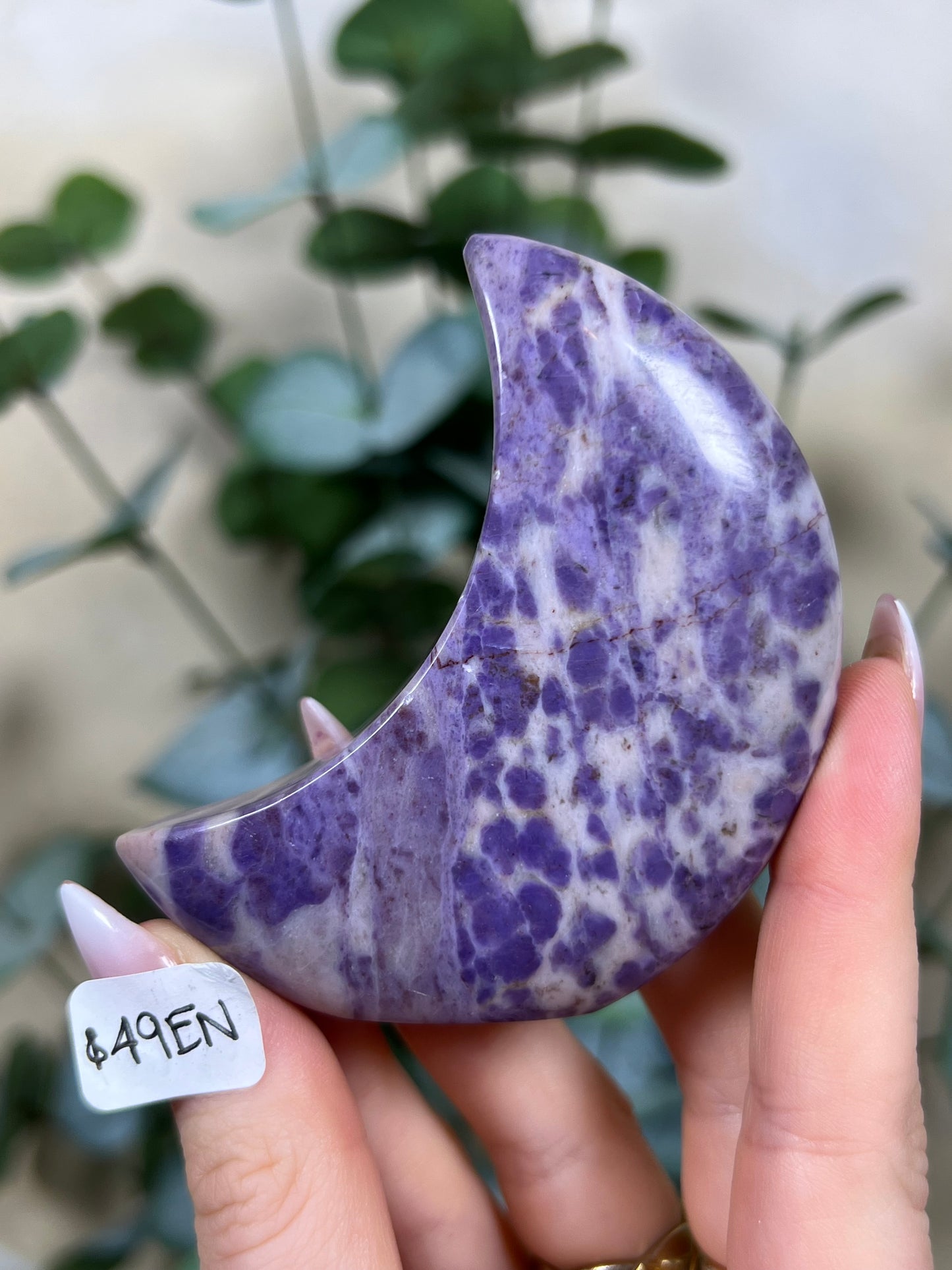 Lavender Jade Standing Moons (49EM, 49EN)