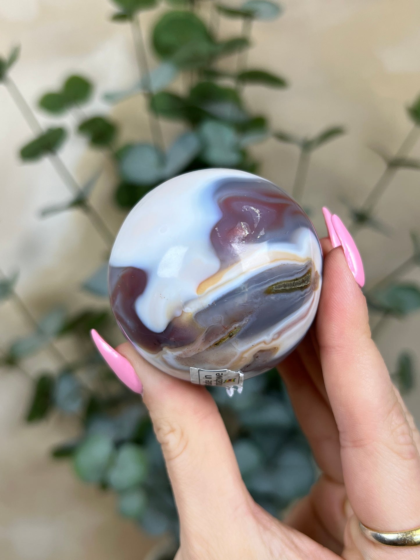 Zimbabwe Agate Sphere (62AF)