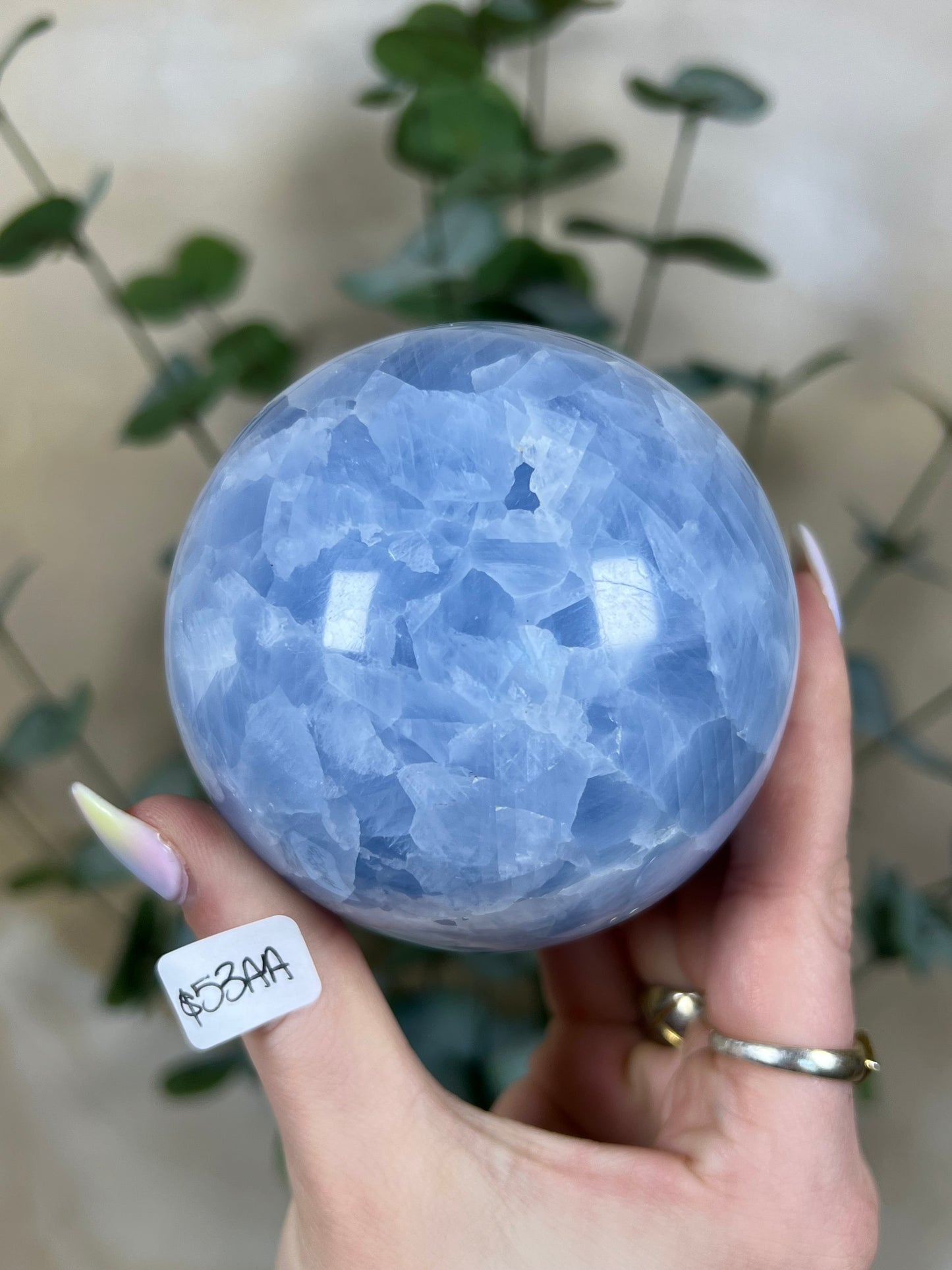 Blue Calcite Spheres (3 options)