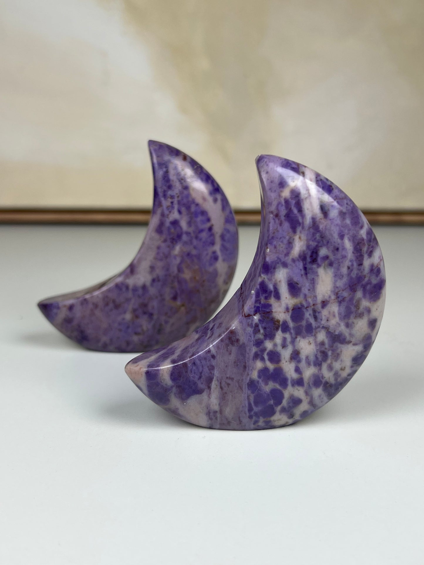 Lavender Jade Standing Moons (49EM, 49EN)