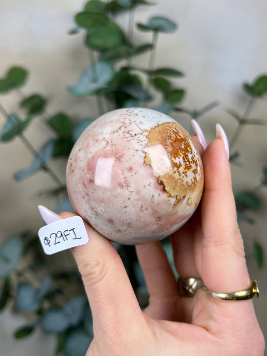 Polychrome Jasper Spheres (29FI, 29FJ)