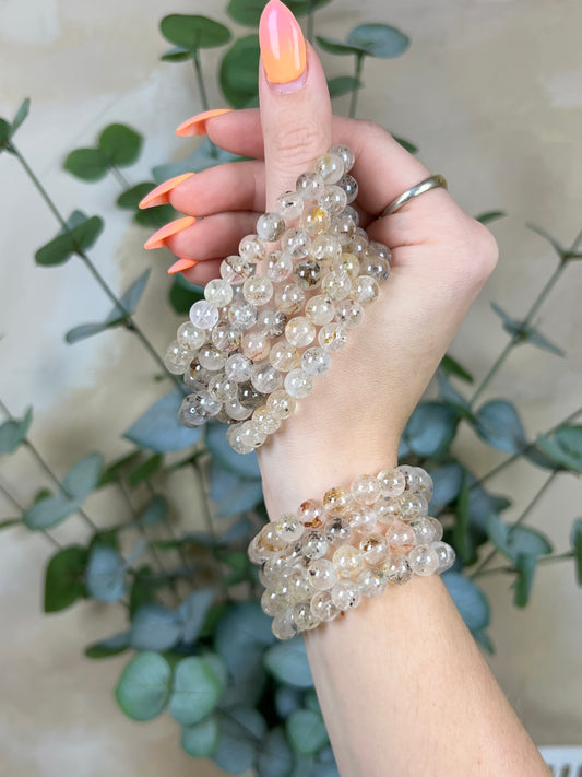 Petroleum Quartz Bracelets