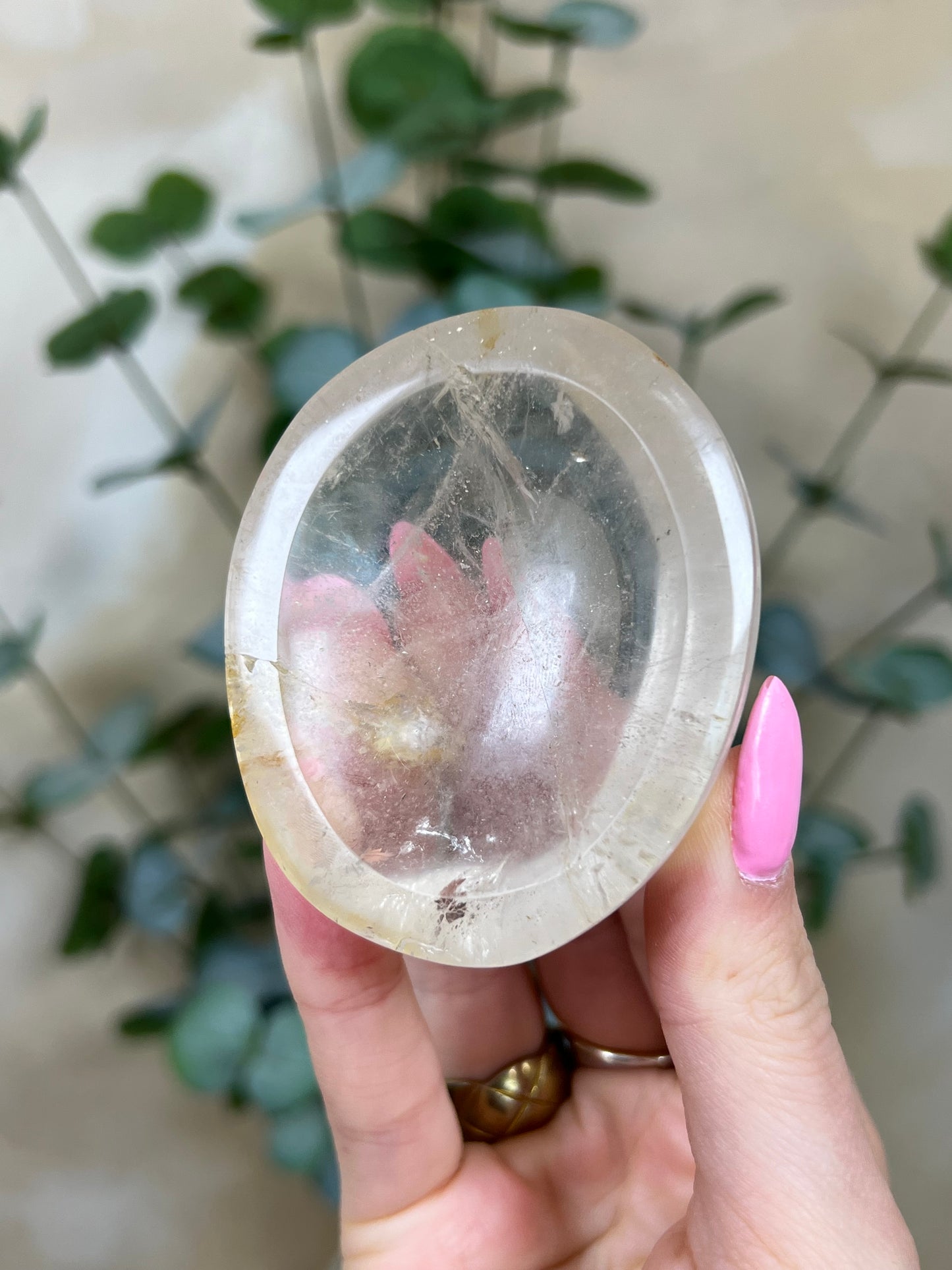 Clear Quartz Dish (15AQ)