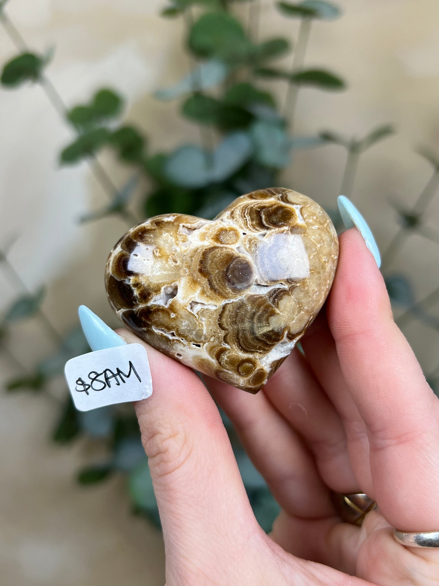 Chocolate Calcite Hearts (5 options)