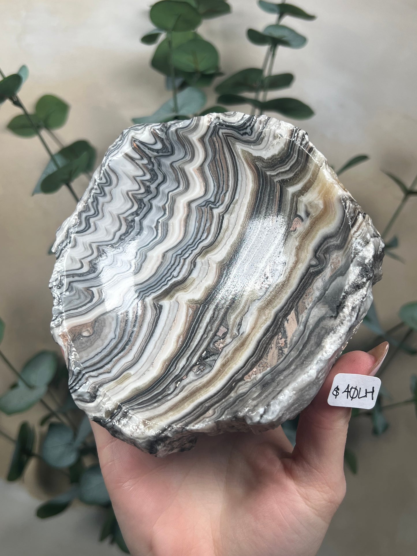 Zebra Calcite Rustic Bowls (5 options)