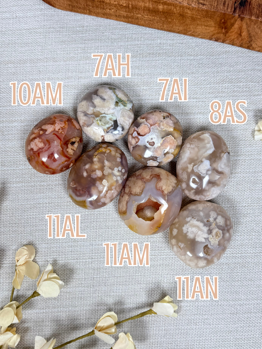Flower Agate Palms (7 options)