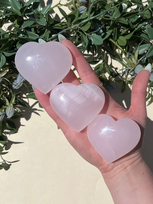 Mangano Calcite Hearts