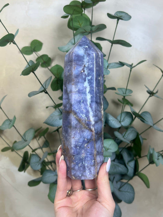 Violet Agate Tower (85AA)