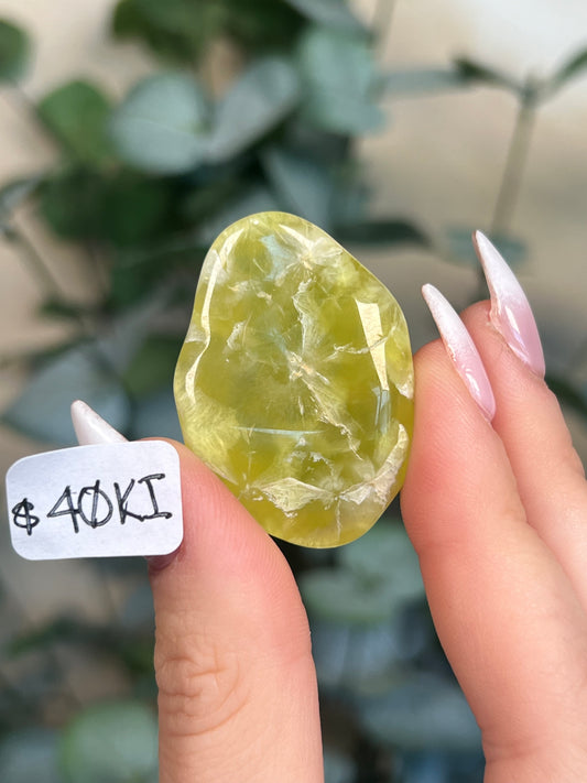 Australian Prehnite Polished (40-45, 4 options)