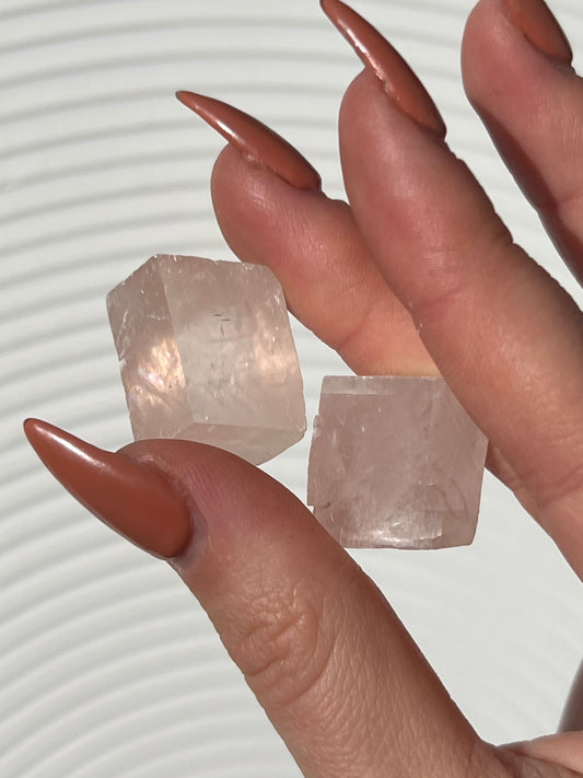 Pink Optical Calcite