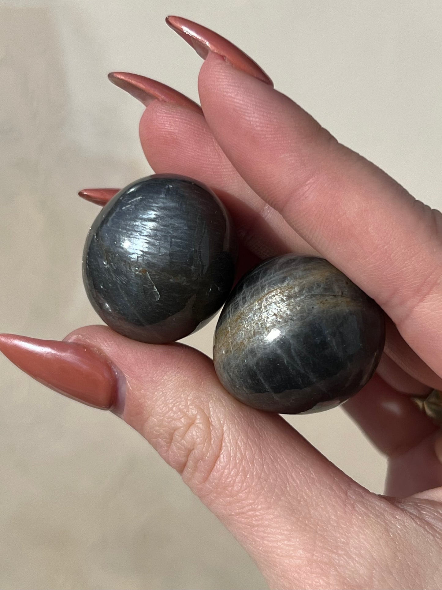 Black Moonstone Tumble