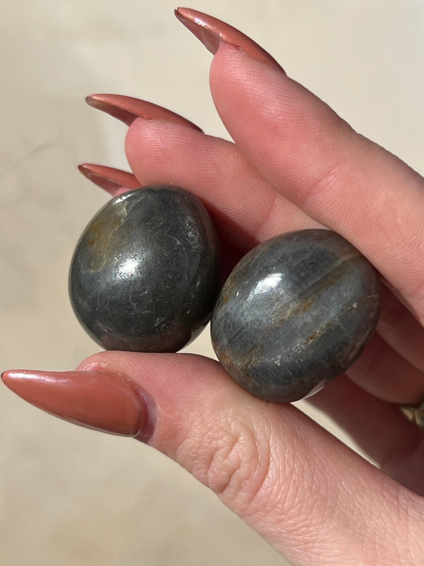 Black Moonstone Tumble