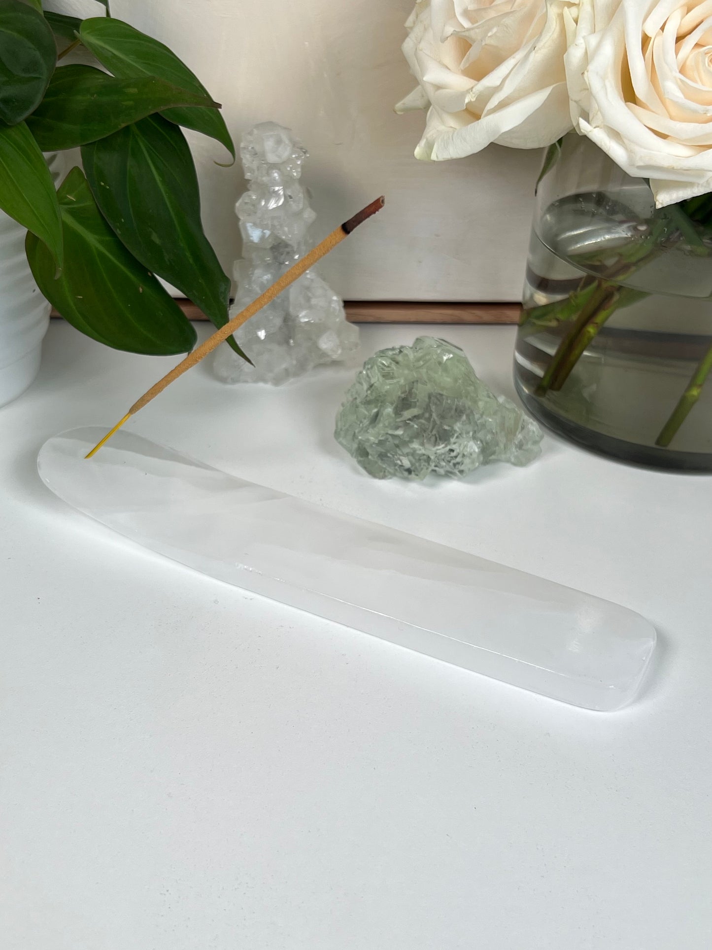 Calcite Incense Holder