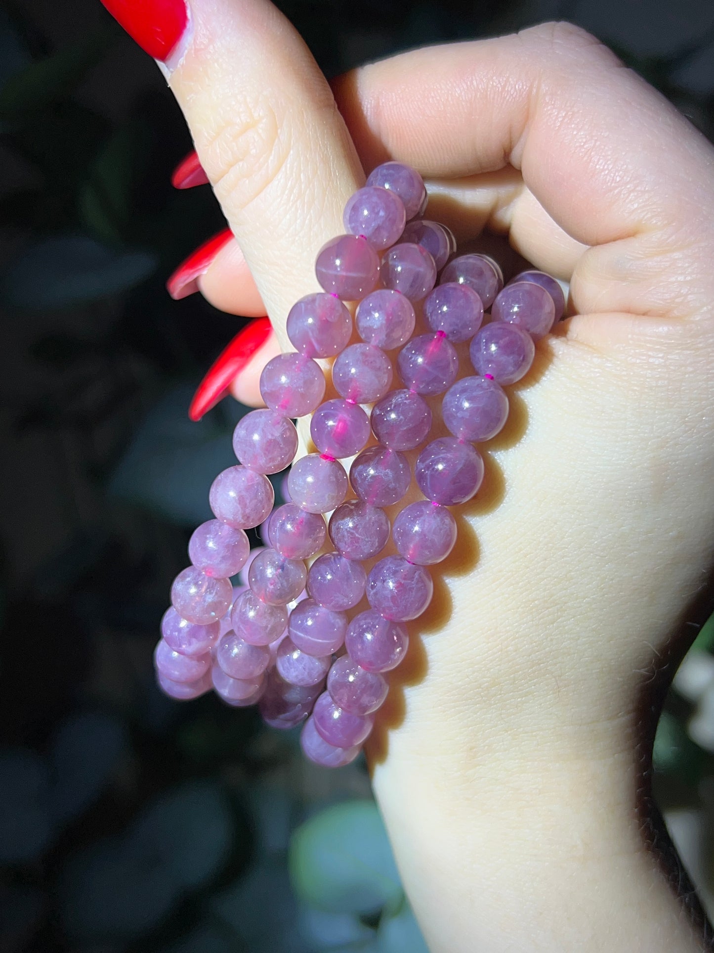 Star Lavender Rose Quartz Bracelet