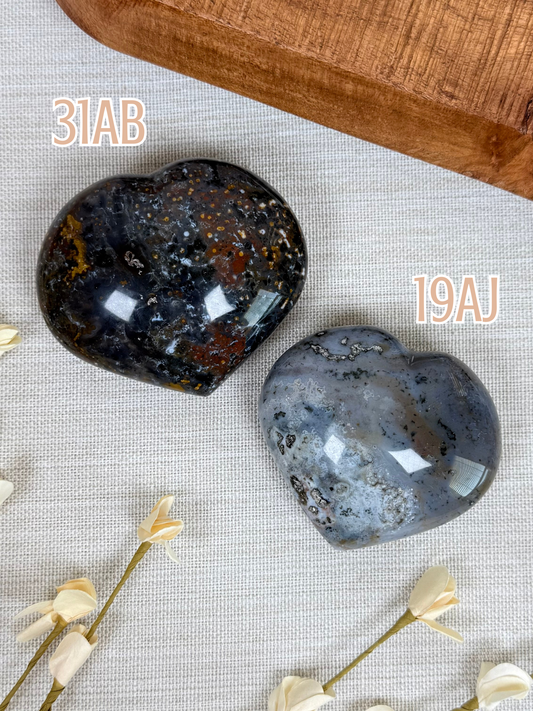Sea Jasper Hearts (19AJ, 31AB)