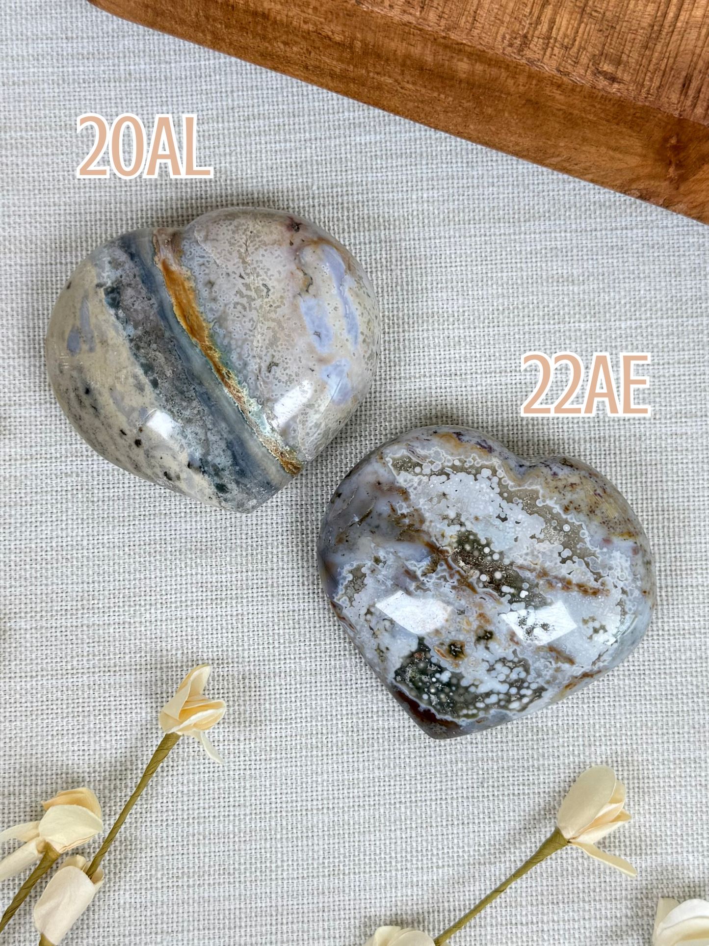 Sea Jasper Hearts (20AL, 22AE)