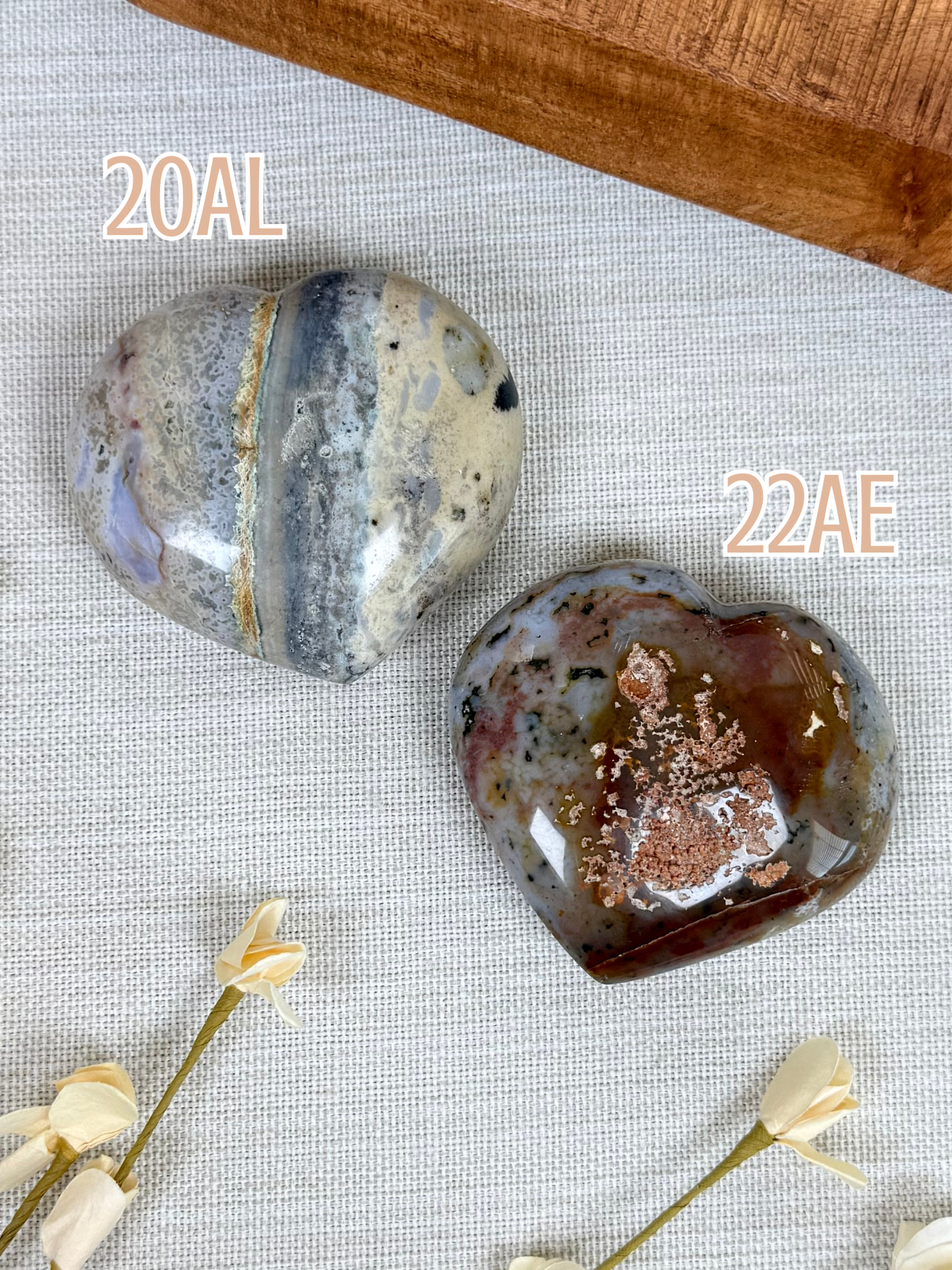 Sea Jasper Hearts (20AL, 22AE)