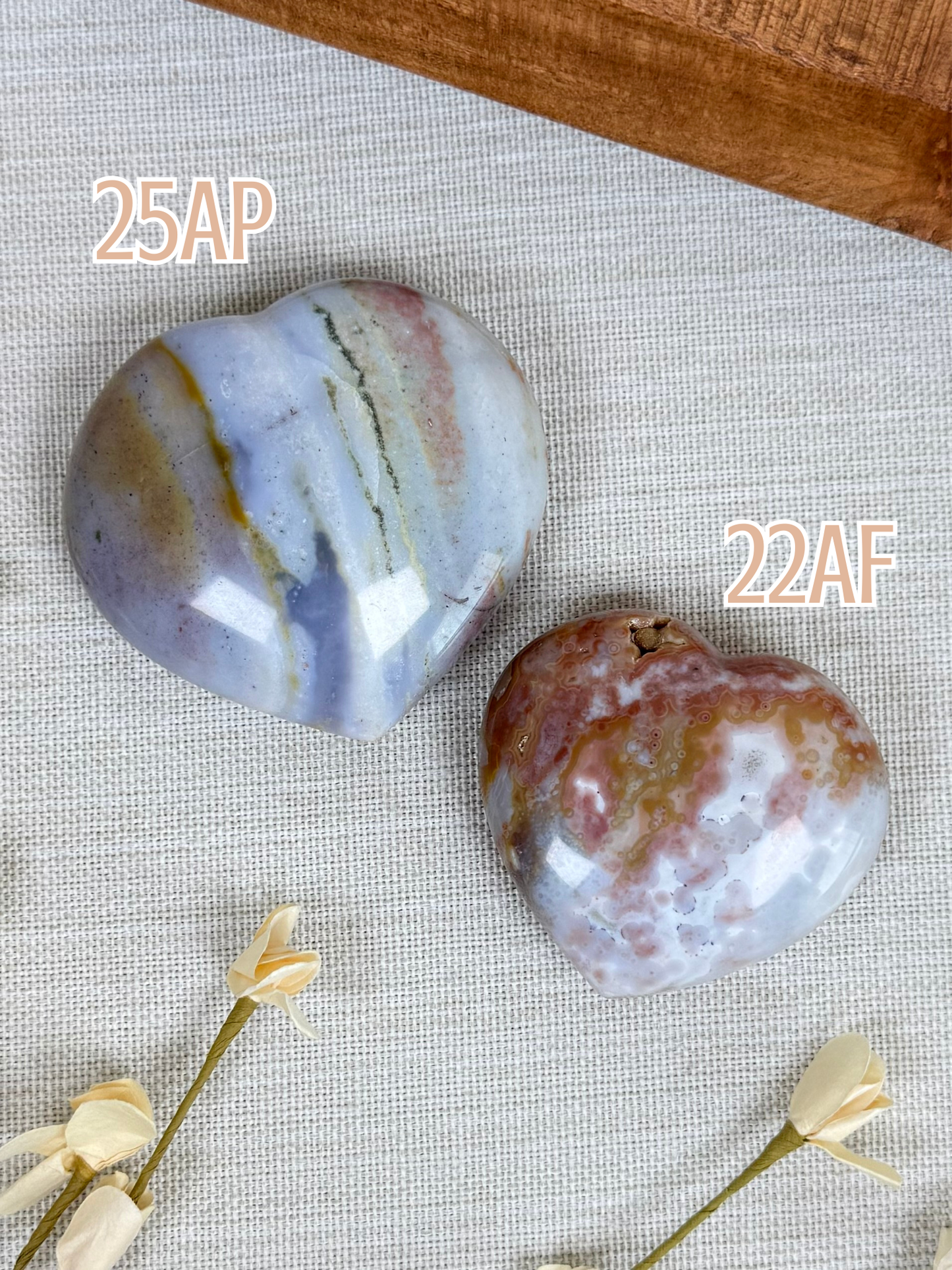 Sea Jasper Hearts (22AF, 25AP)