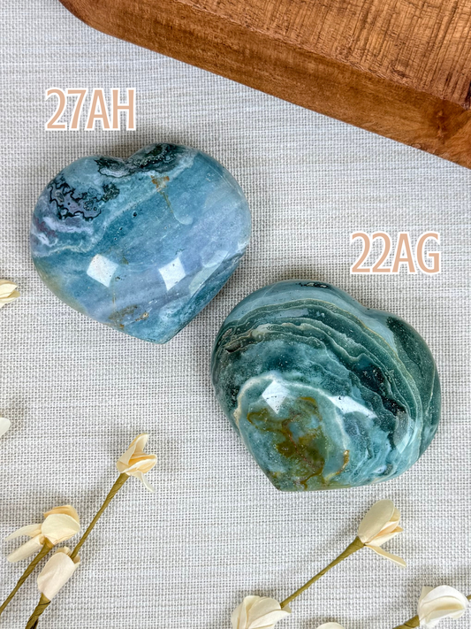 Sea Jasper Hearts (22AG, 27AH)